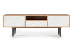 Hot Mueble de TV - 170х59х41 cm - T6 - Sweet Cotton, Nogueira Castanho