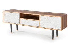 Hot Mueble de TV - 170х59х41 cm - T6 - Sweet Cotton, Nogueira Castanho