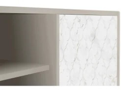 Discount Mueble de TV - 170х69х48 cm - T2 - Sweet Cotton, Areia Bege