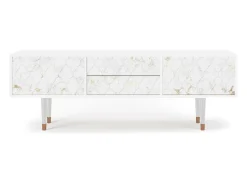 Móvel De Tv* Mueble de TV - 170х59х48 cm - T4 - Sweet Cotton, Branco Bege