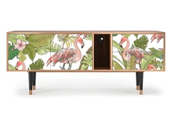 Outlet Mueble de TV - 170х69х48 cm - T1 - Sweet Flamingo, Nogueira Castanho