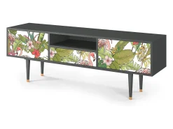 New Mueble de TV - 170х59х41 cm - T6 - Sweet Flamingo, Antracite Cinza antracite
