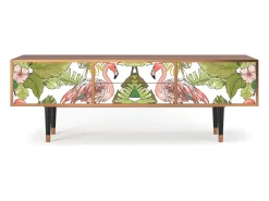 Mueble de TV - 170х59х48 cm - T4 - Sweet Flamingo, Nogueira^ Móvel De Tv