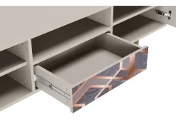 Mueble de TV - 170х59х41 cm - T6 - Taupe Anatomy, Areia^ Móvel De Tv
