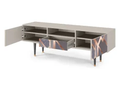 Mueble de TV - 170х59х41 cm - T6 - Taupe Anatomy, Areia^ Móvel De Tv