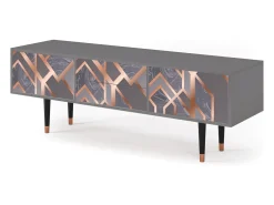 Sale Mueble de TV - 170х59х48 cm - T4 - Taupe Anatomy, Cinza Cinzento