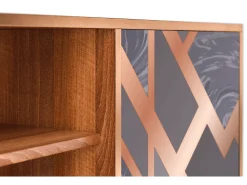 Online Mueble de TV - 170х69х48 cm - T2 - Taupe Anatomy, Nogueira Castanho