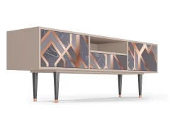 Outlet Mueble de TV - 170х59х41 cm - T6 - Taupe Anatomy, Latte Bege
