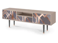 Outlet Mueble de TV - 170х59х41 cm - T6 - Taupe Anatomy, Latte Bege
