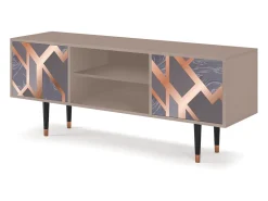 Sale Mueble de TV - 170х69х48 cm - T2 - Taupe Anatomy, Latte Bege