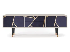 Discount Mueble de TV - 170х59х48 cm - T4 - The Amethyst, Areia Bege