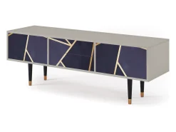 Discount Mueble de TV - 170х59х48 cm - T4 - The Amethyst, Areia Bege