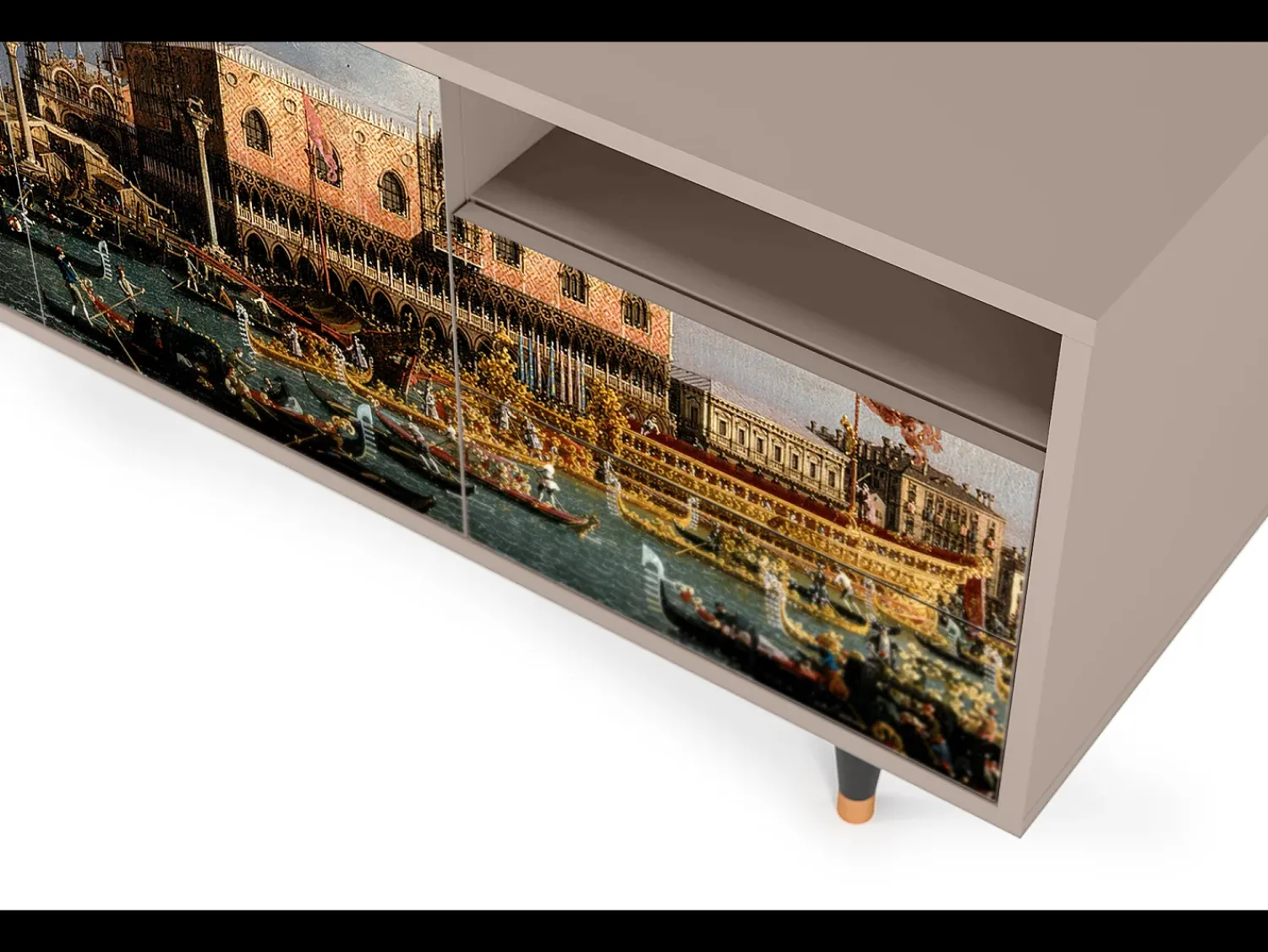 Mueble de TV - 125х56х41 cm - T7 - The Bucintoro, Latte^ Móvel De Tv