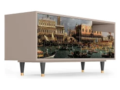 Mueble de TV - 125х56х41 cm - T7 - The Bucintoro, Latte^ Móvel De Tv