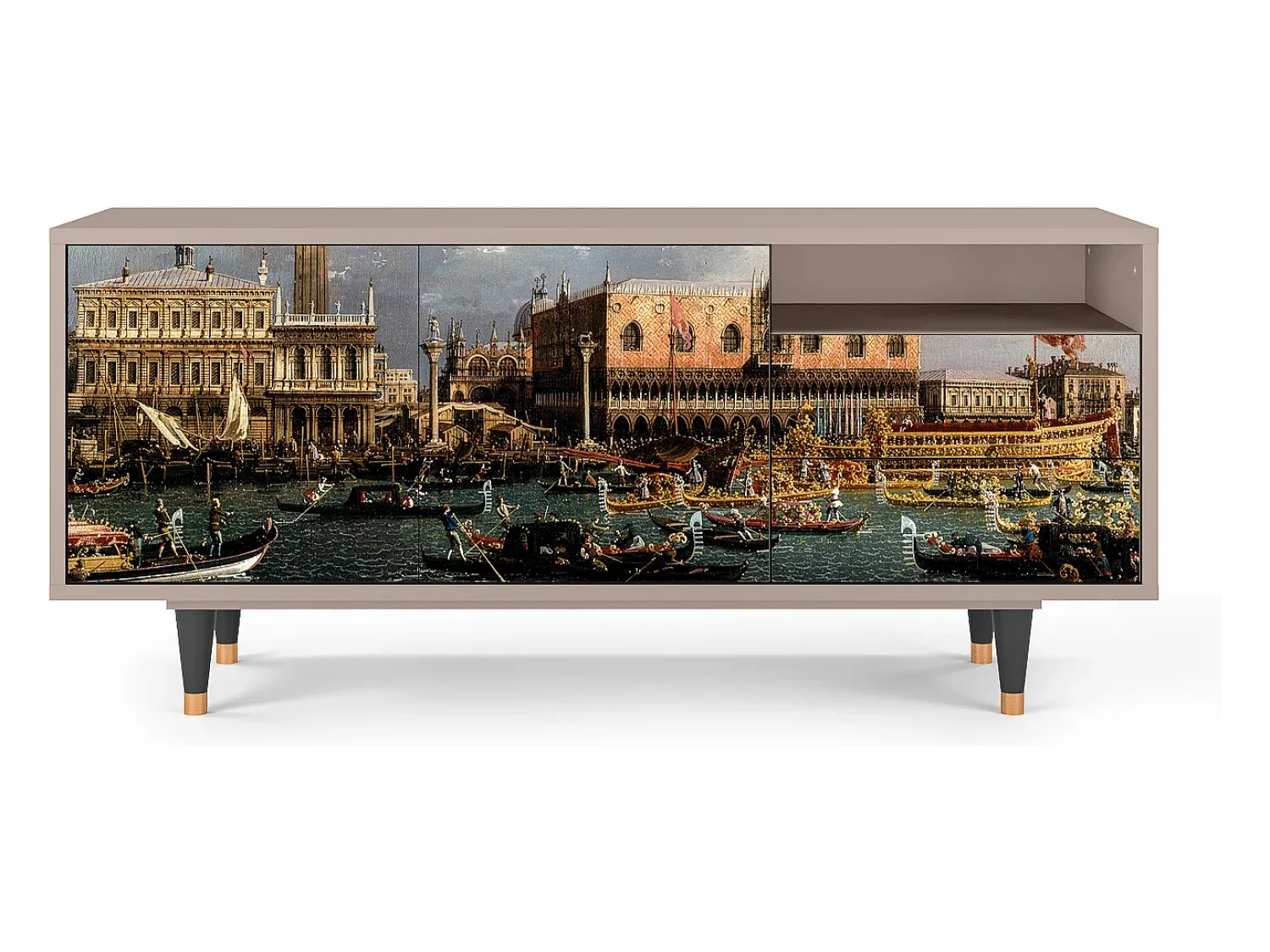 Mueble de TV - 125х56х41 cm - T7 - The Bucintoro, Latte^ Móvel De Tv