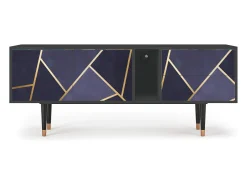 Móvel De Tv* Mueble de TV - 170х69х48 cm - T1 - The Amethyst, Antracite Cinza antracite