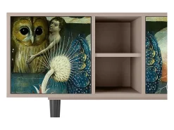 New Mueble de TV - 150х69х41 cm - T5 - The Garden Of by Bosch, Latte Bege