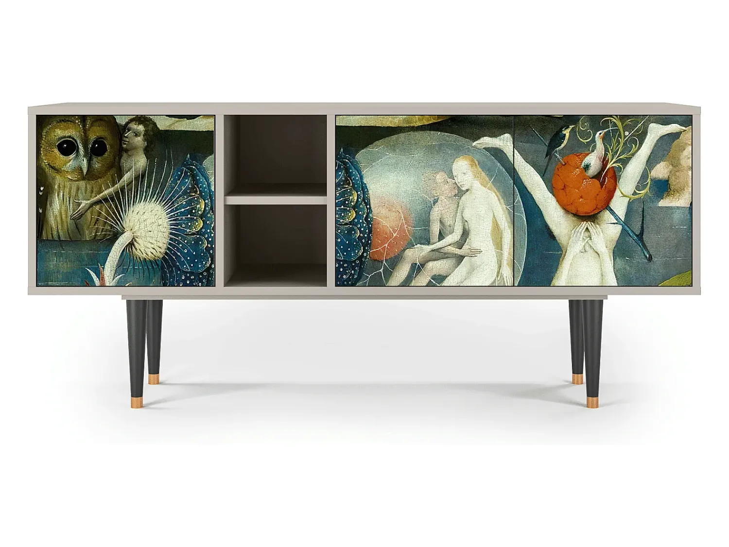 New Mueble de TV - 150х69х41 cm - T5 - The Garden Of by Bosch, Latte Bege