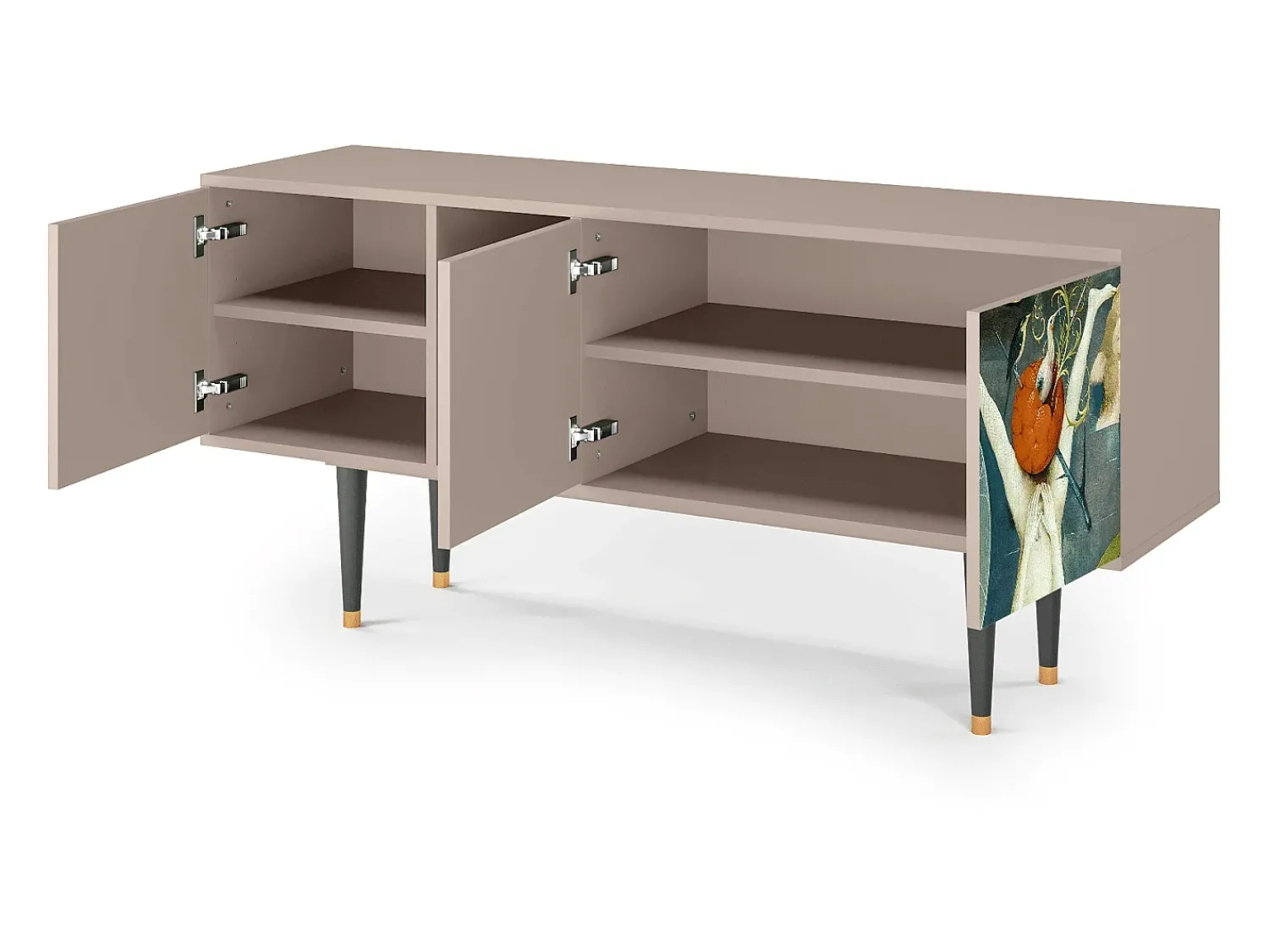 New Mueble de TV - 150х69х41 cm - T5 - The Garden Of by Bosch, Latte Bege