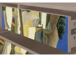 Móvel De Tv| Mueble de TV - 170х59х48 cm - T4 - The Cubist Paintings , Latte Bege