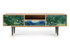 Hot Mueble de TV - 170х59х41 cm - T6 - The Oil Trees, Nogueira Castanho