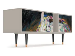 Móvel De Tv* Mueble de TV - 170х69х48 cm - T1 - The Maiden by Klimt, Areia Bege