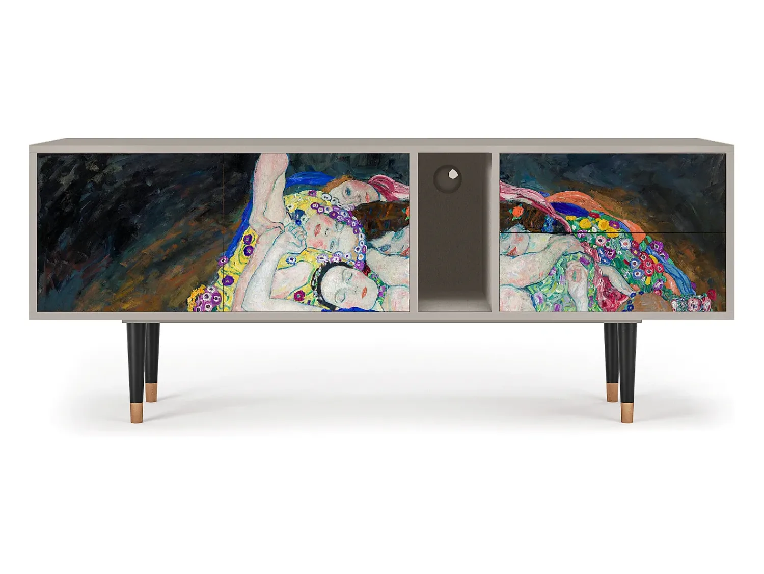 Móvel De Tv* Mueble de TV - 170х69х48 cm - T1 - The Maiden by Klimt, Areia Bege