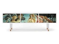 Online Mueble de TV - 170х59х48 cm - T4 - The Birth of Venus, Branco Bege