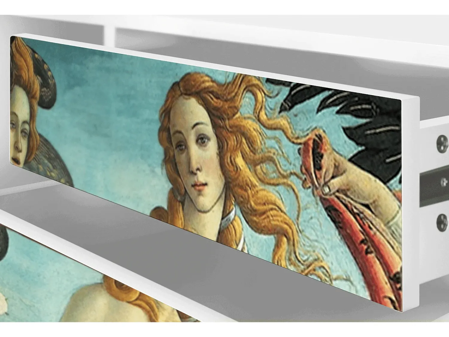 Online Mueble de TV - 170х59х48 cm - T4 - The Birth of Venus, Branco Bege