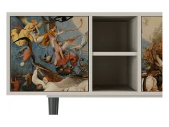 Móvel De Tv| Mueble de TV - 150х69х41 cm - T5 - The Fall, Areia Bege