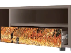 Mueble de TV - 115х59х48 cm - T3 - The Banks, Latte^ Móvel De Tv