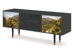 Mueble de TV - 170х69х48 cm - T2 - The Heart of the Andes , Antracite^ Móvel De Tv