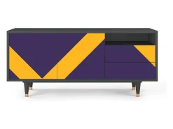 Mueble de TV - 125х56х41 cm - T7 - The Brightest Way, Antracite Cinza antracite