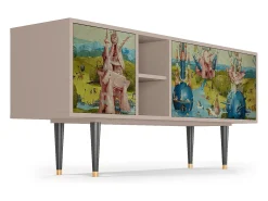 Móvel De Tv| Mueble de TV - 150х69х41 cm - T5 - The Garden 2 by Bosch, Latte Bege