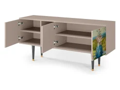 Móvel De Tv| Mueble de TV - 150х69х41 cm - T5 - The Garden 2 by Bosch, Latte Bege