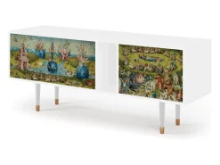 Móvel De Tv* Mueble de TV - 170х69х48 cm - T1 - The Garden 2 by Bosch, Branco Bege