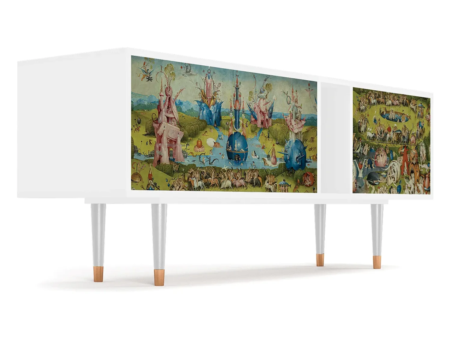Móvel De Tv* Mueble de TV - 170х69х48 cm - T1 - The Garden 2 by Bosch, Branco Bege