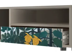 Best Mueble de TV - 115х59х48 cm - T3 - The Repast of the Lion, Areia Bege