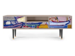 Mueble de TV - 170х59х41 cm - T6 - The Port of Collioure , Latte^ Móvel De Tv