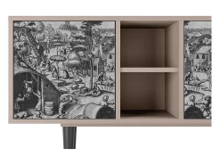 Online Mueble de TV - 150х69х41 cm - T5 - The Festival of Saint, Latte Bege