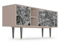 Online Mueble de TV - 150х69х41 cm - T5 - The Festival of Saint, Latte Bege