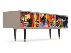 Móvel De Tv* Mueble de TV - 170х59х48 cm - T4 - The Turning Road, Latte Bege