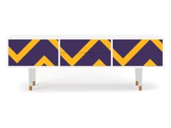Mueble de TV - 170х59х48 cm - T4 - The Brightest Way, Branco^ Móvel De Tv