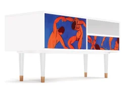 Móvel De Tv| Mueble de TV - 115х59х48 cm - T3 - The Dance by Matisse , Branco Bege