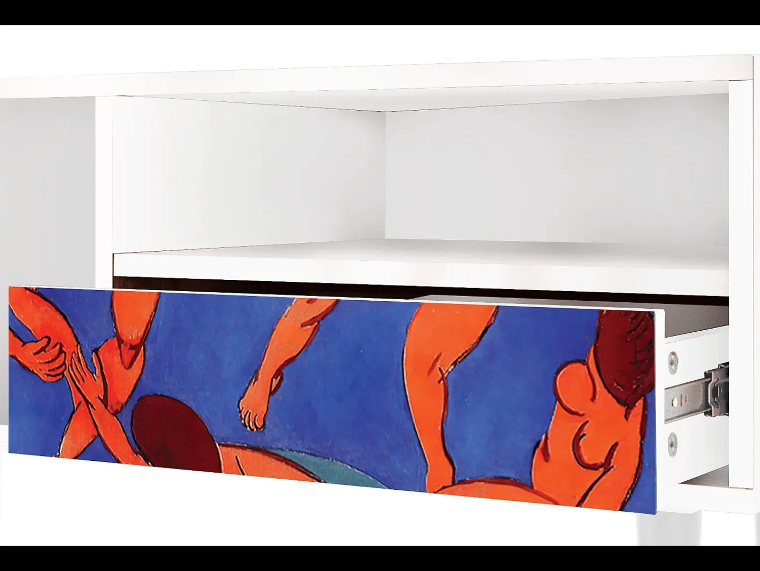 Móvel De Tv| Mueble de TV - 115х59х48 cm - T3 - The Dance by Matisse , Branco Bege