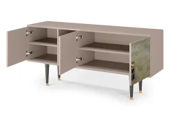 Mueble de TV - 150х69х41 cm - T5 - The Poppy Field , Latte^ Móvel De Tv