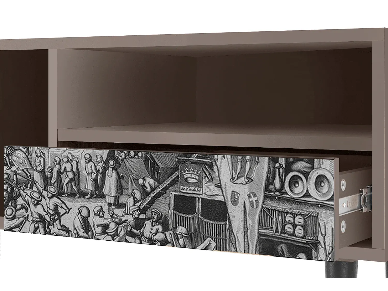 Mueble de TV - 115х59х48 cm - T3 - The Festival of Saint, Latte^ Móvel De Tv