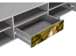 Online Mueble de TV - 170х59х41 cm - T6 - The Heart of the Andes , Cinza Cinzento