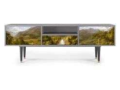 Online Mueble de TV - 170х59х41 cm - T6 - The Heart of the Andes , Cinza Cinzento