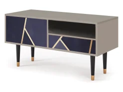 Sale Mueble de TV - 115х59х48 cm - T3 - The Amethyst, Areia Bege